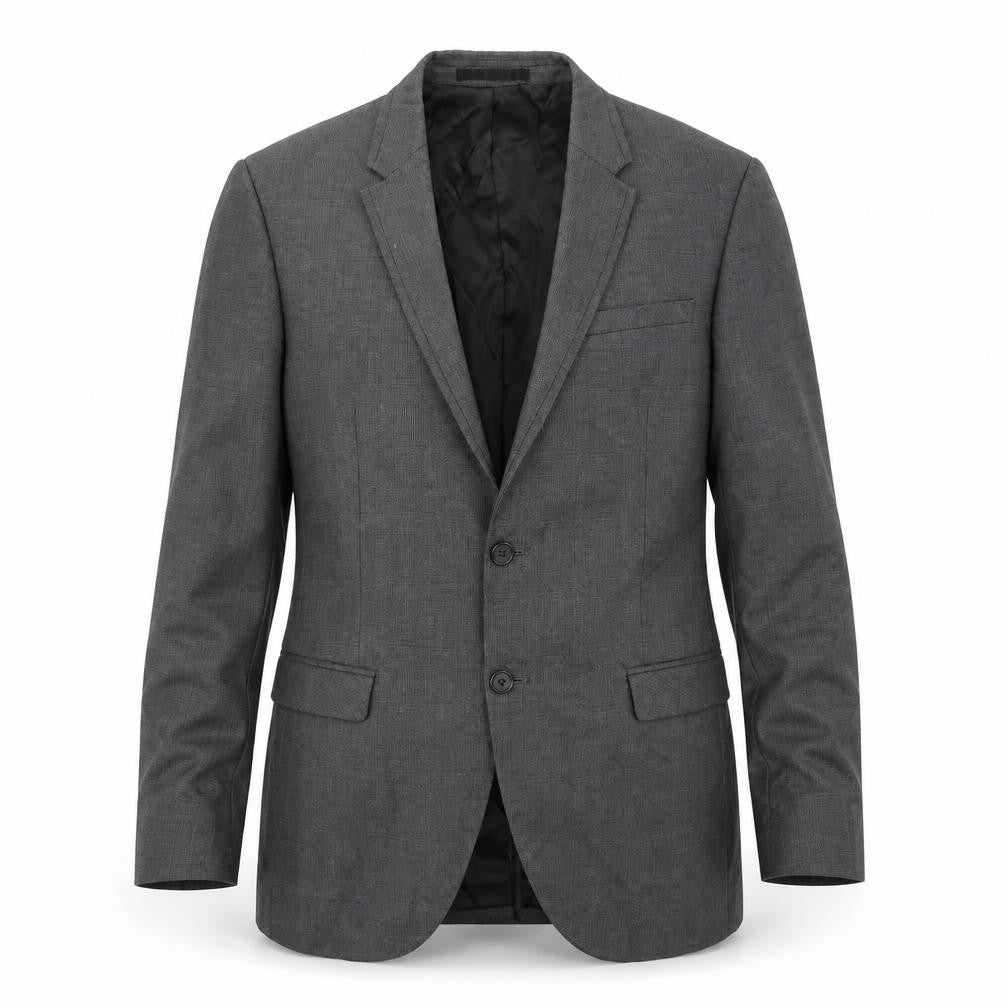 Front view of Next men’s grey jacket suit jacket, size 38