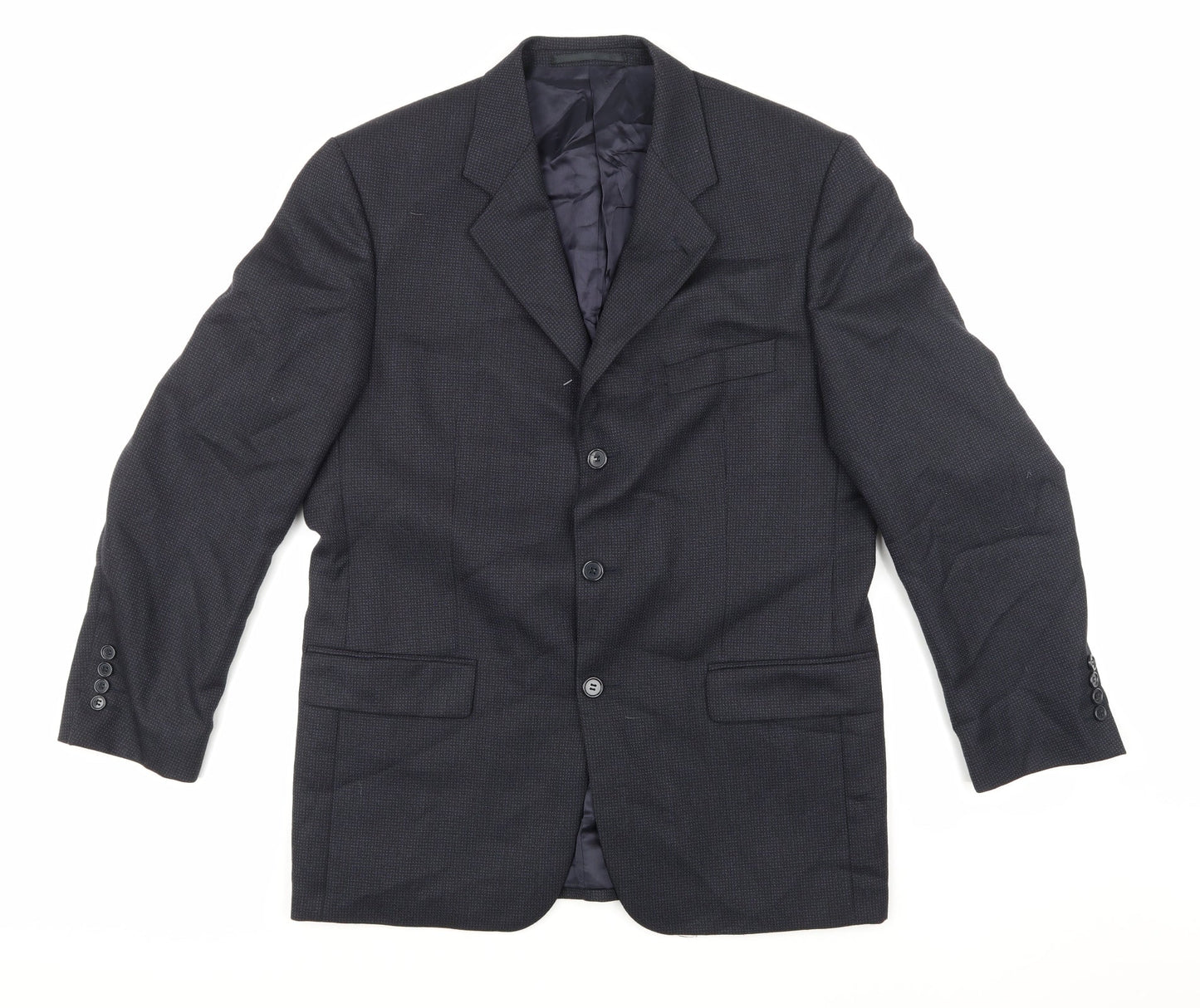 Hugo James Mens Blue   Jacket Suit Jacket Size 40