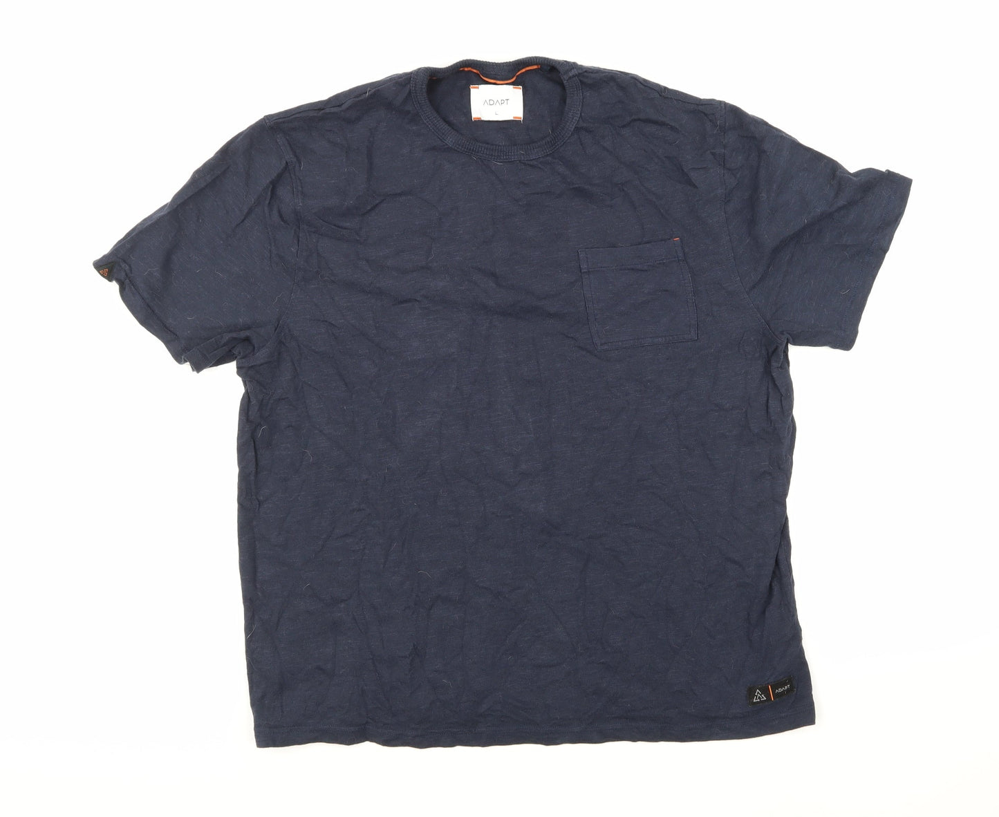Adapt Mens Blue    T-Shirt Size L