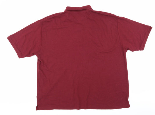 Mandate Mens Purple    Polo Size 2XL
