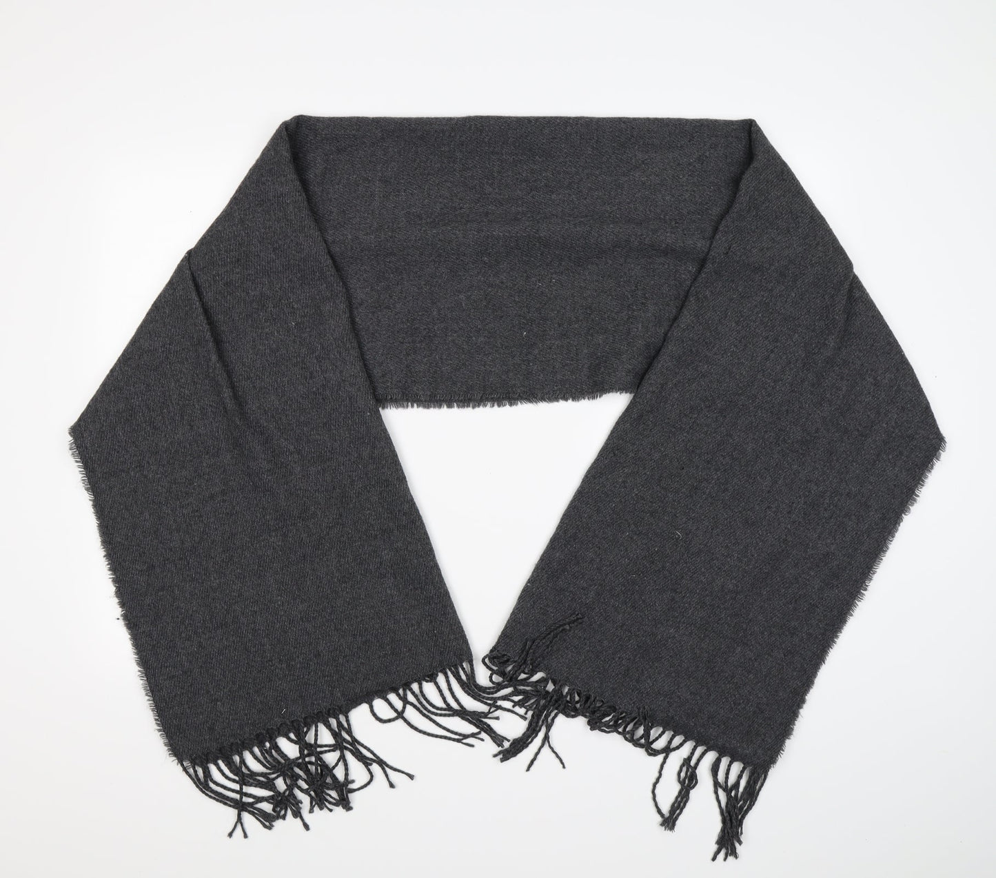 Preworn Womens Grey  Knit  Scarf