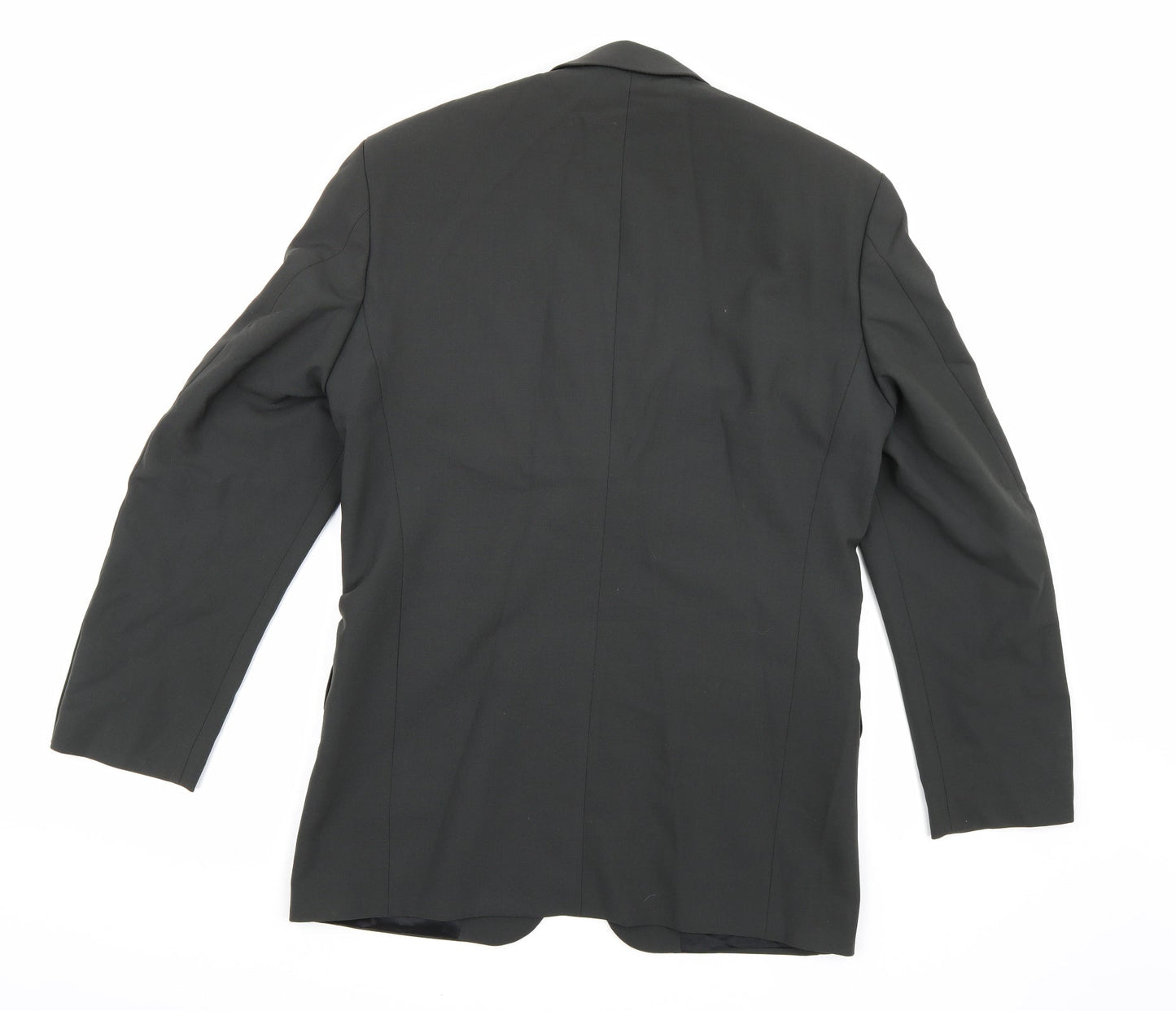 Ciro Citterio Mens Grey  Rayon Jacket Suit Jacket Size 36