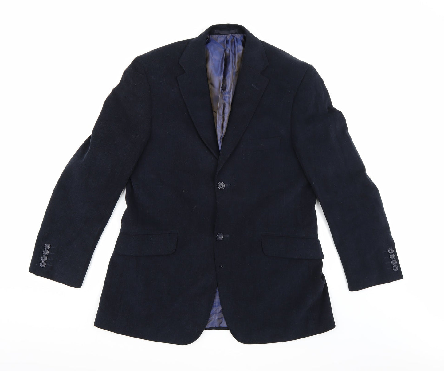 Ultimo Mens Blue   Jacket Suit Jacket Size 40