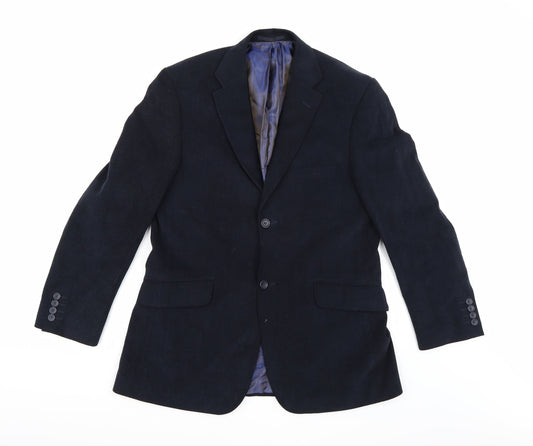 Ultimo Mens Blue   Jacket Suit Jacket Size 40