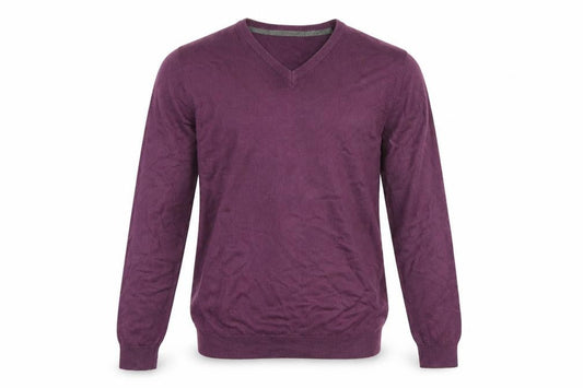 Marks and Spencer Mens Purple  Knit Pullover Jumper Size S