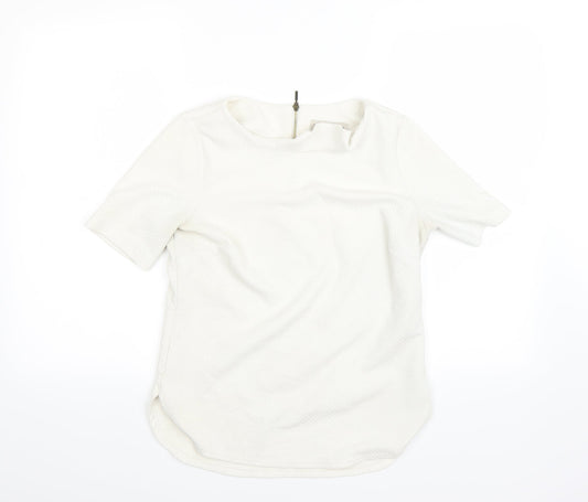 Marks and Spencer Womens Beige   Basic Polo Size 10