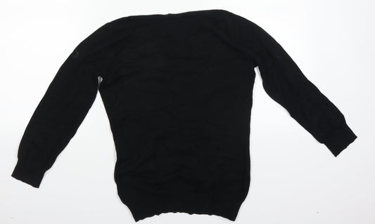 NEXT Womens Black   Pullover Jumper Size 36