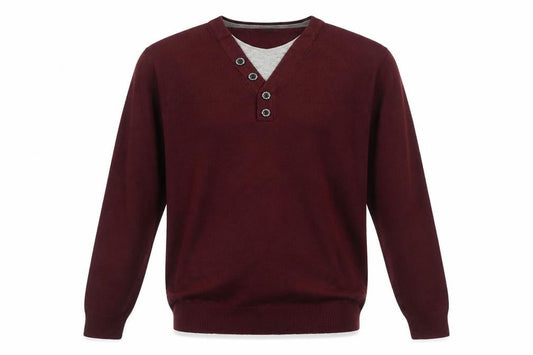 George Mens Purple   Pullover Jumper Size S