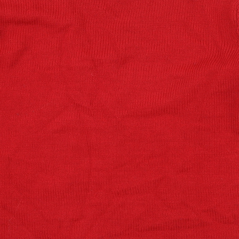 Isle Womens Red   Pullover Jumper Size M