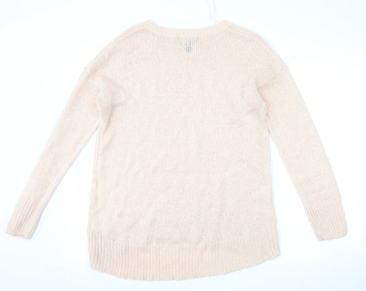 New Look Womens Pink   Pullover Jumper Size M