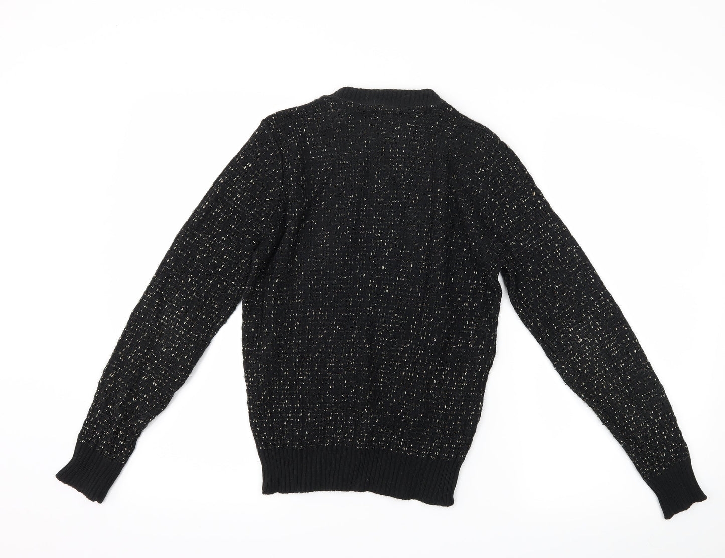 Preworn Womens Black   Pullover Jumper Size 10
