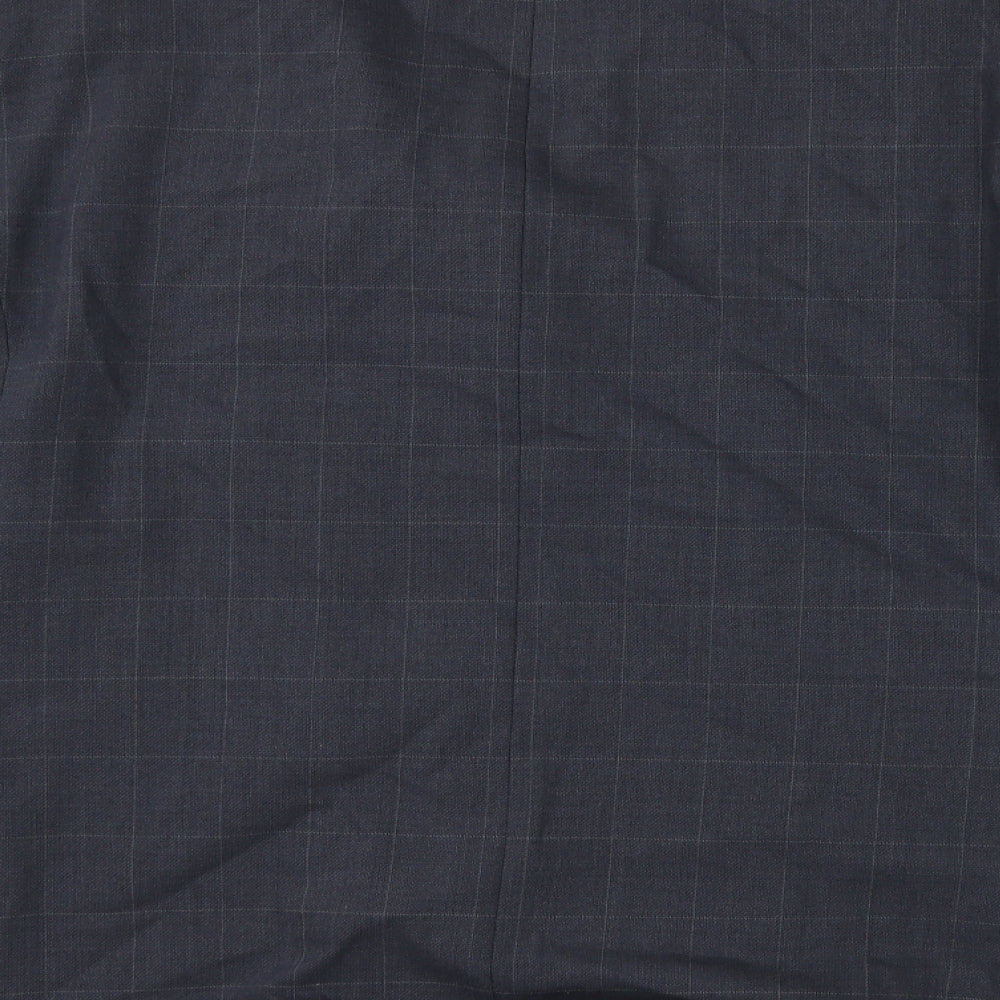 moorecroft Mens Grey Check  Jacket Suit Jacket Size 42