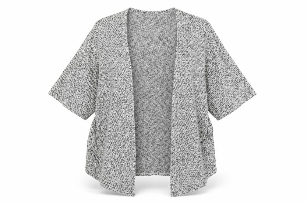 Front view of Divided women’s black cardigan jumper, size M