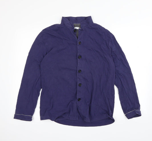 Preworn Womens Purple   Basic Button-Up Size S