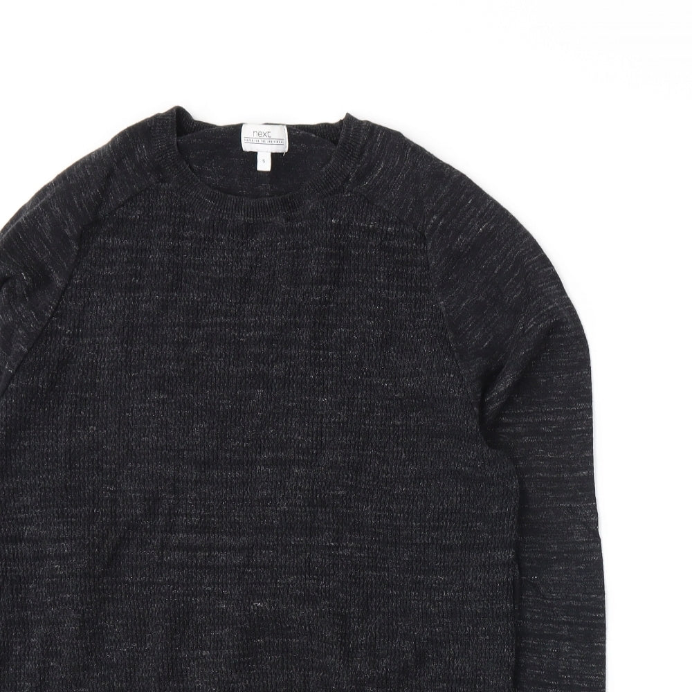 NEXT Womens Grey  Knit Pullover Jumper Size S
