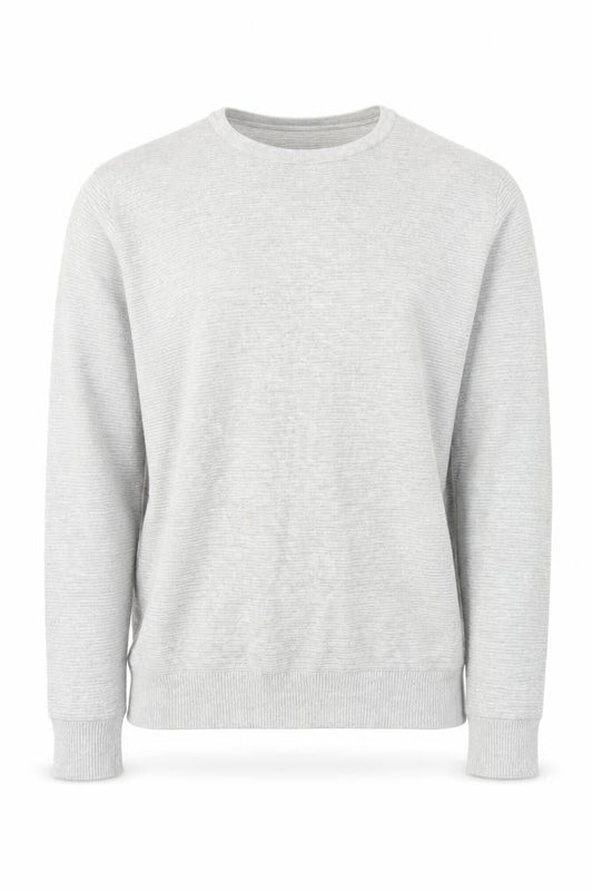 yd. Mens Grey  Knit Pullover Jumper Size L