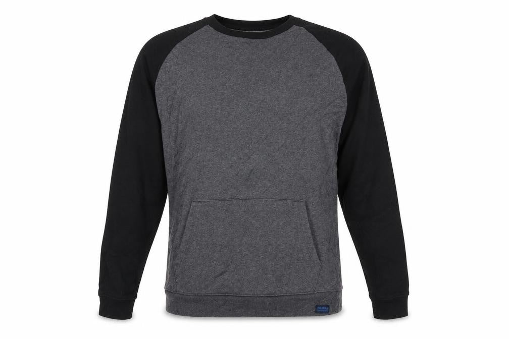 Front view of Pull&Bear men’s grey jumper, size M