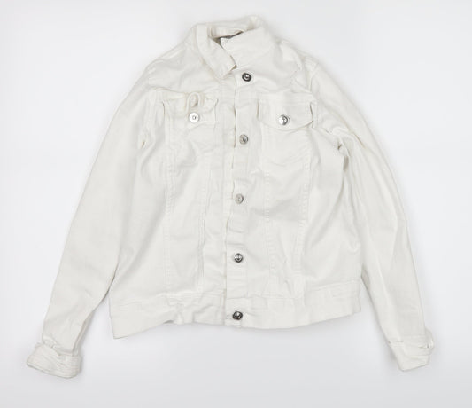 Ilovegirlswear Girls White   Jacket  Size 11 Years