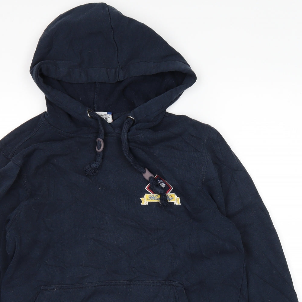 Clique Mens Blue   Pullover Hoodie Size S