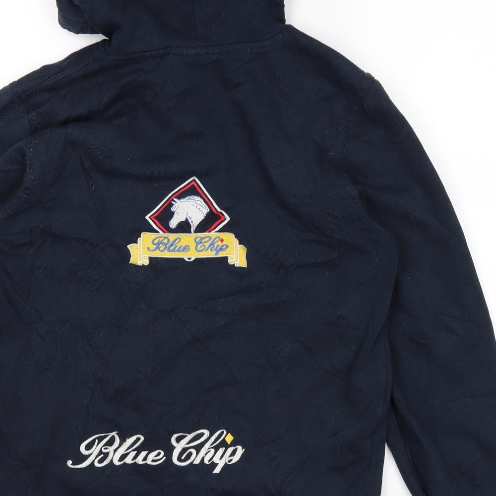 Clique Mens Blue   Pullover Hoodie Size S