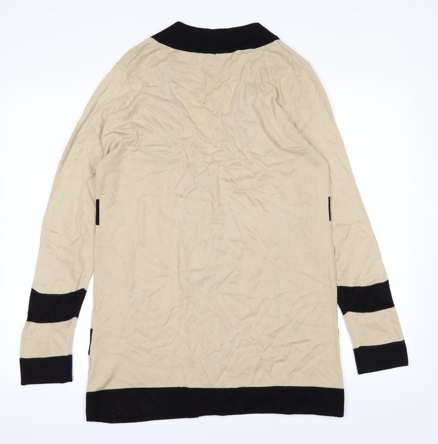 //text Womens Brown   Cardigan Jumper Size M