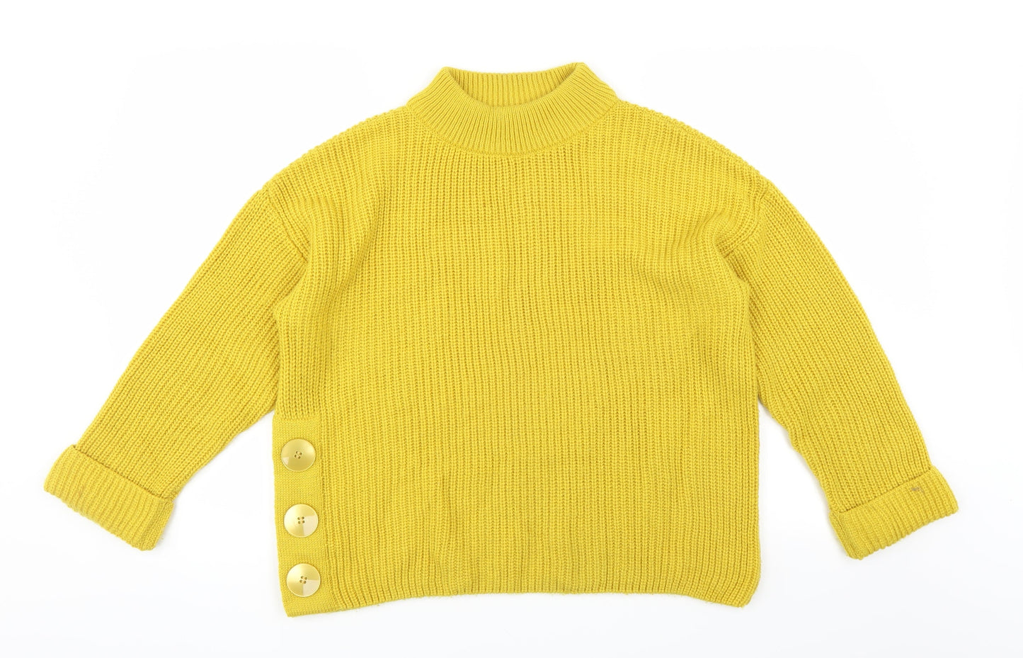 Sainsburys Womens Yellow   Pullover Jumper Size 14