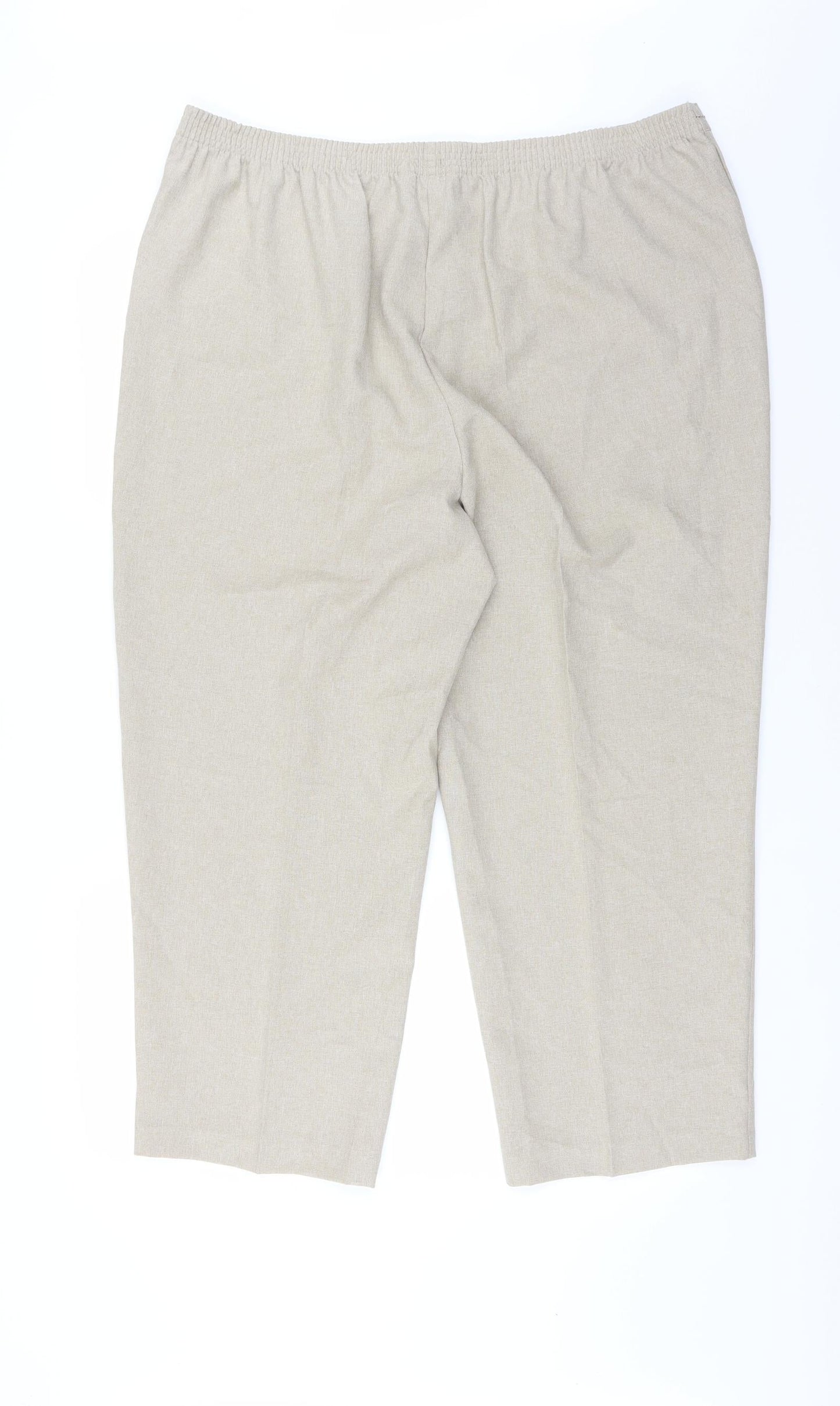 Le Bon Marché Womens Beige   Trousers  Size 20 L25 in