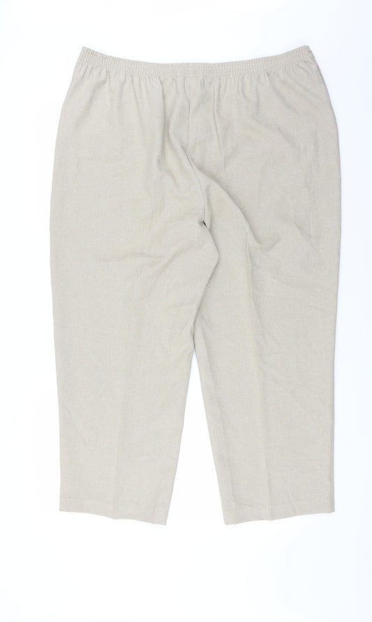 Le Bon Marché Womens Beige   Trousers  Size 20 L25 in