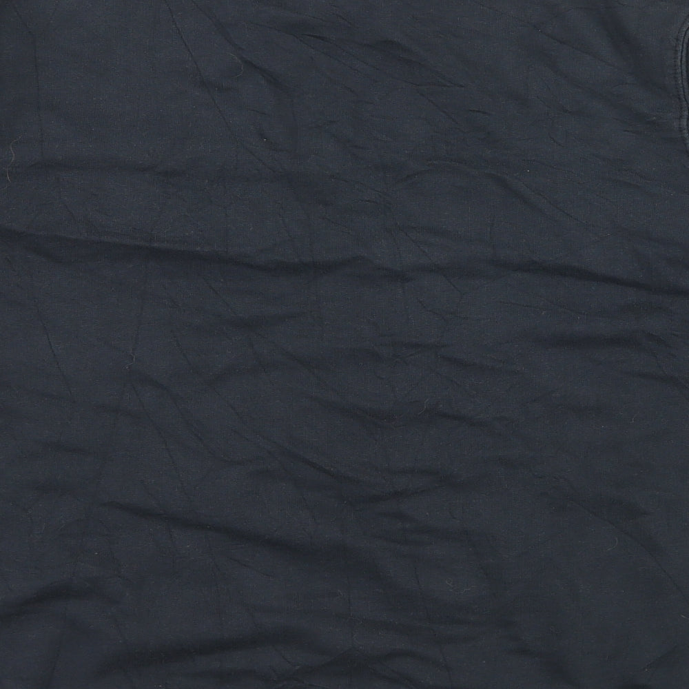 Newww   Mens Black  Jersey Pullover Sweatshirt Size M