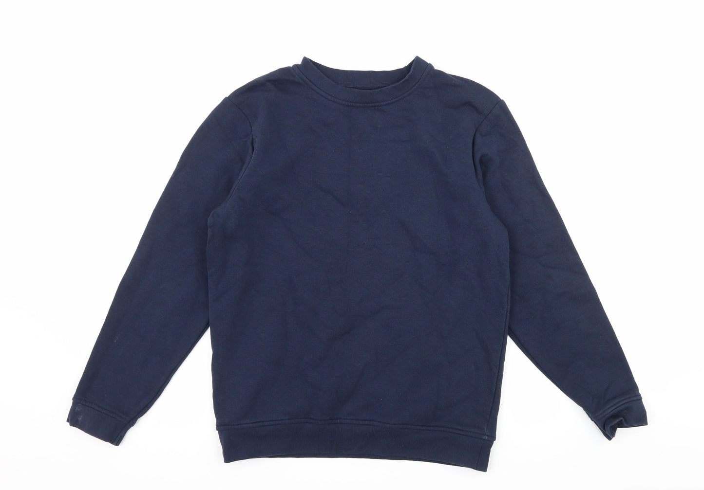 Nutmeg Boys Blue  Jersey Pullover Sweatshirt Size 11-12 Years