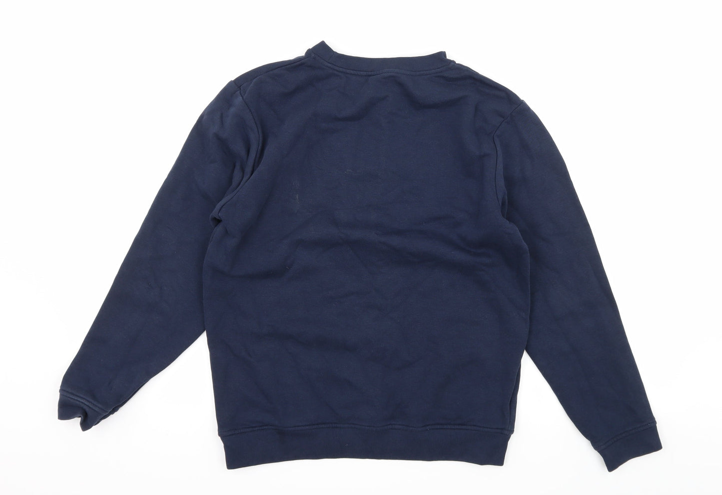 Nutmeg Boys Blue  Jersey Pullover Sweatshirt Size 11-12 Years