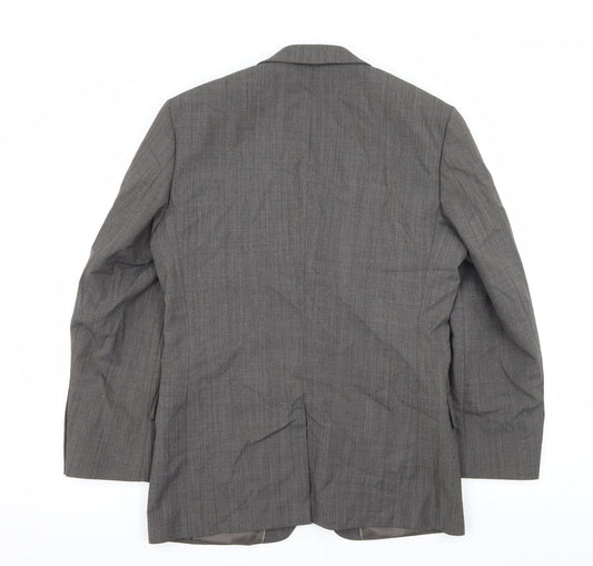 Burton Mens Grey   Jacket Suit Jacket Size S