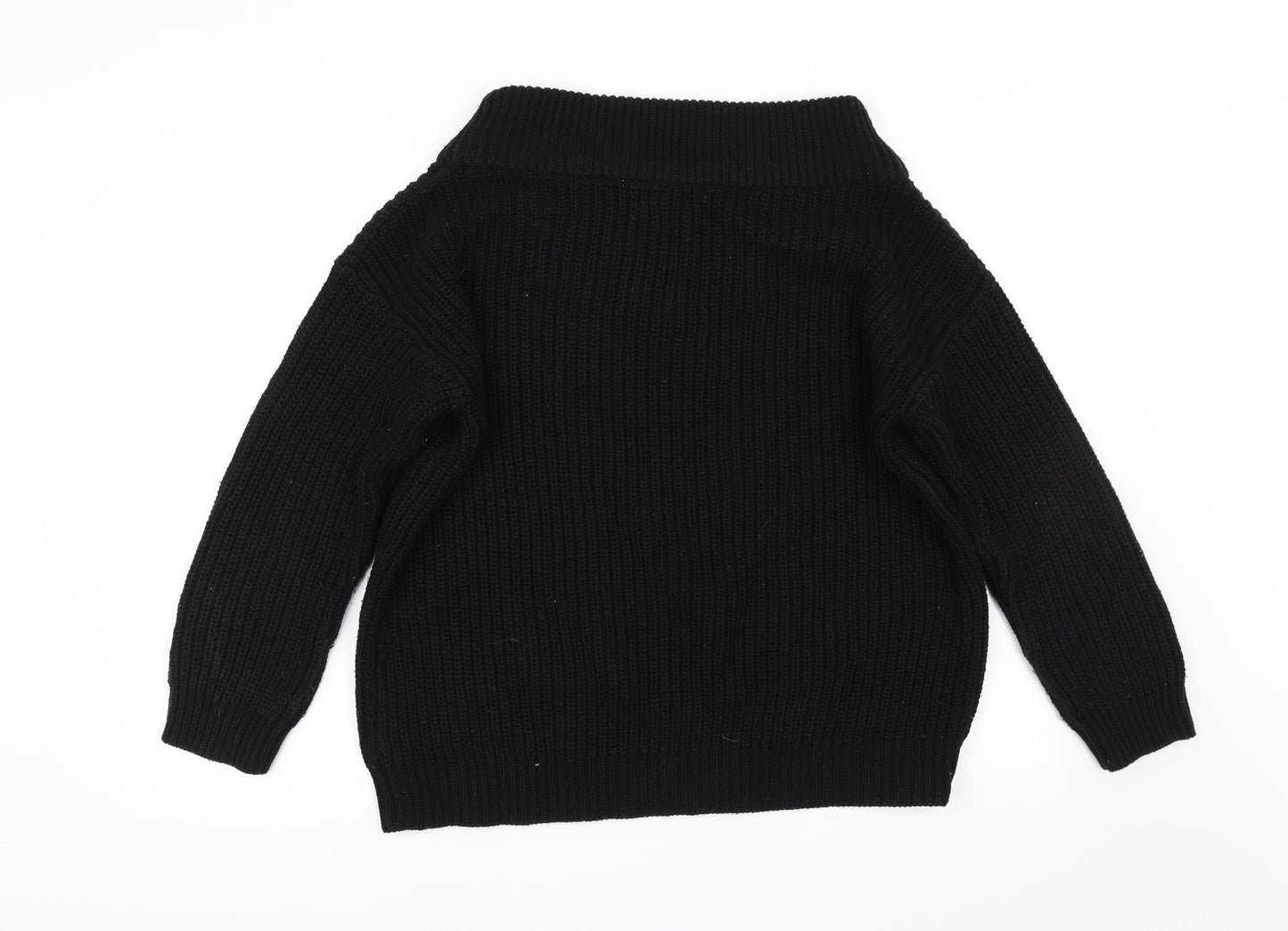 New Look Womens Black   Pullover Jumper Size M