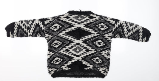Preworn Womens Black   Pullover Jumper Size 12