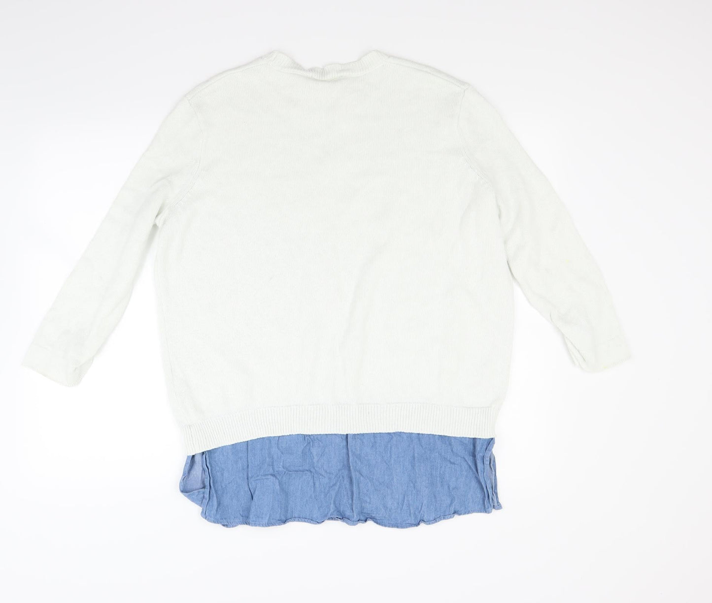 ASOS Womens White   Pullover Jumper Size 10