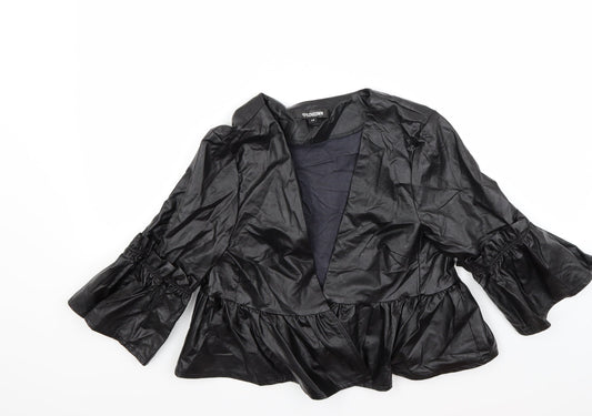 loveown Womens Black   Jacket Coat Size 14