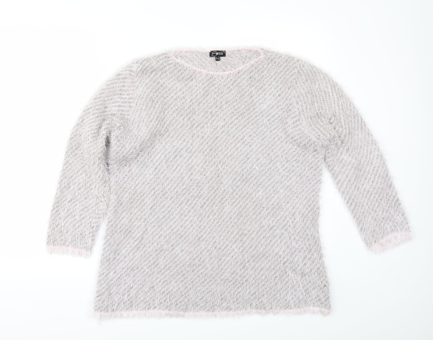 Emreco Womens Pink   Pullover Jumper Size 16