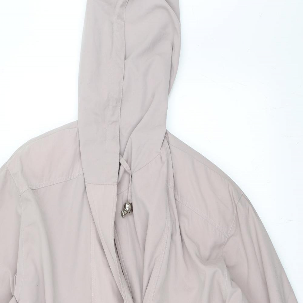 Telemac Womens Pink   Parka Coat Size 14