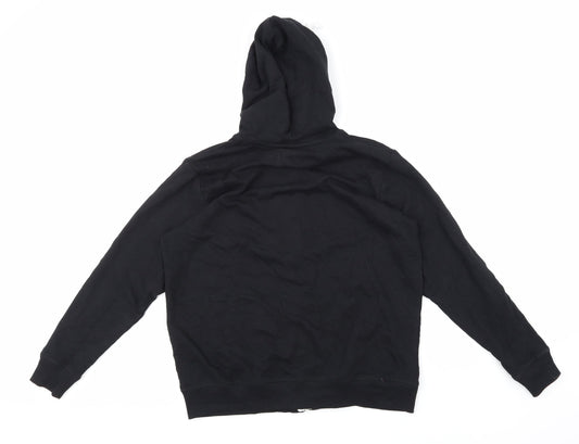 Adore Womens Black   Full Zip Hoodie Size S