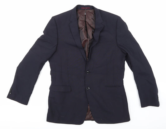 Marks and Spencer Mens Blue   Jacket Suit Jacket Size 40