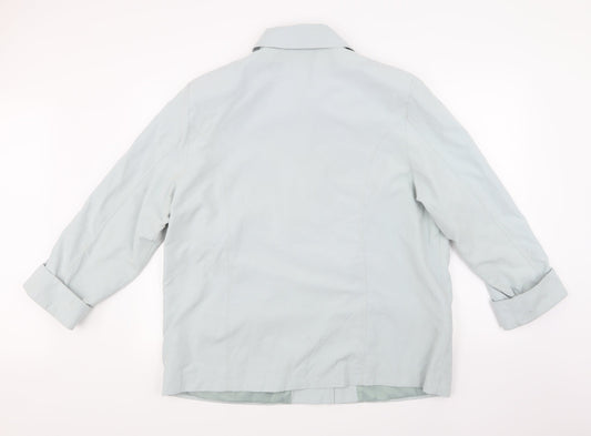 Klassik Womens Blue   Jacket  Size 20