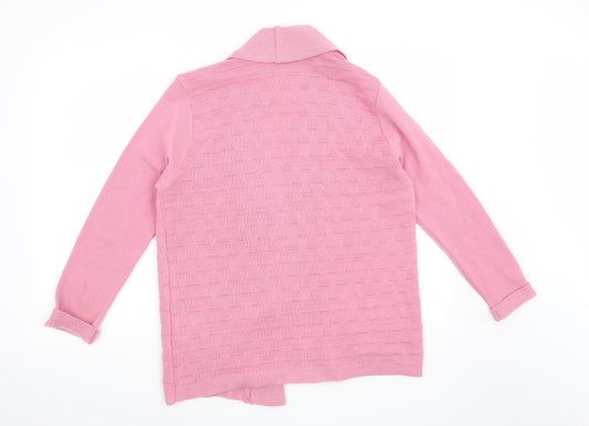 Preworn Womens Pink   Cardigan Jumper Size M