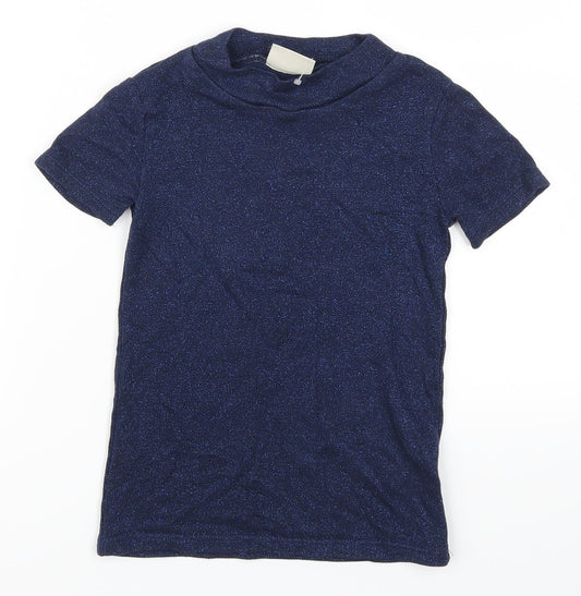NEXT Girls Blue   Basic T-Shirt Size 6 Years