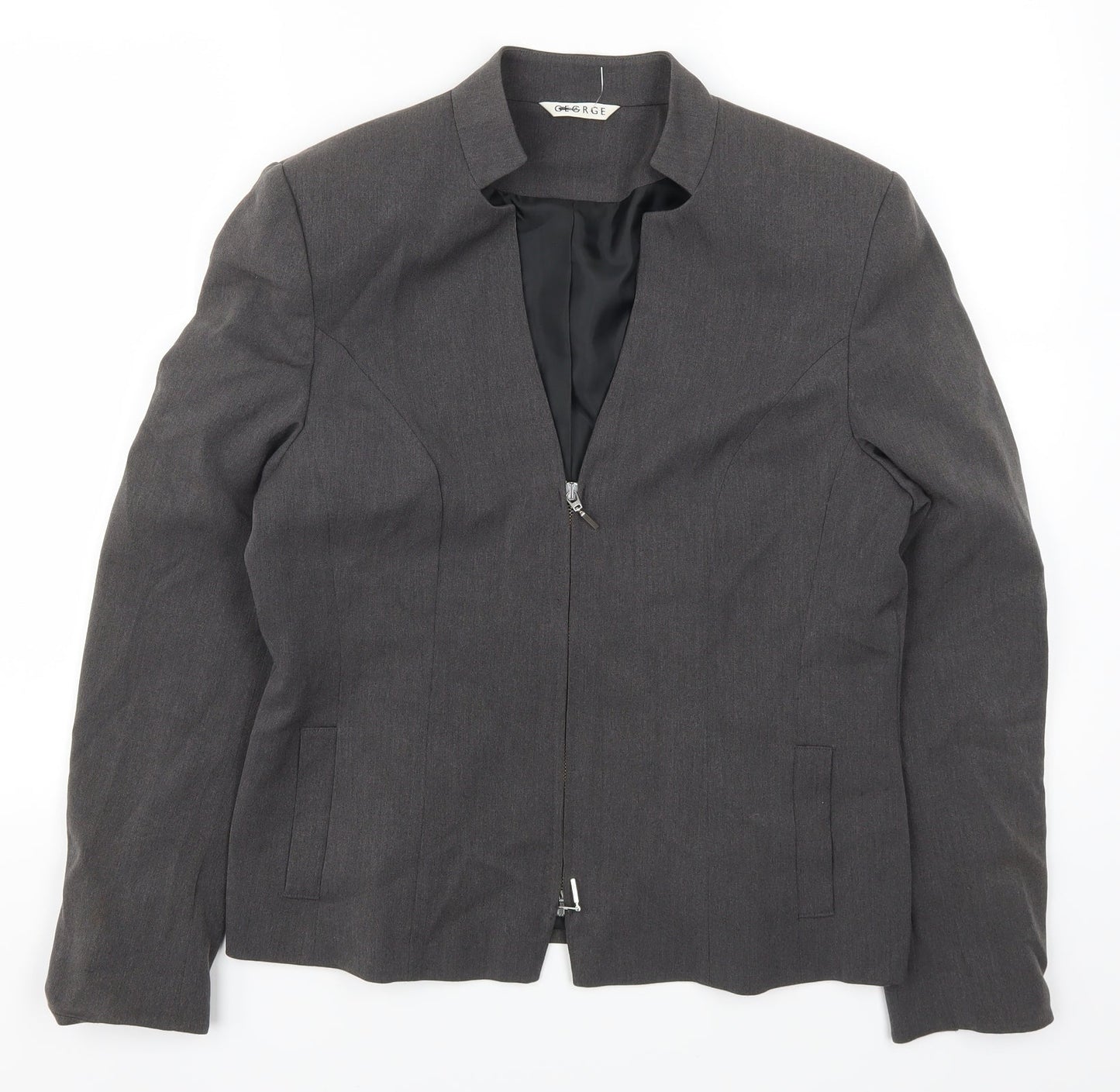 George Womens Grey   Jacket  Size 14