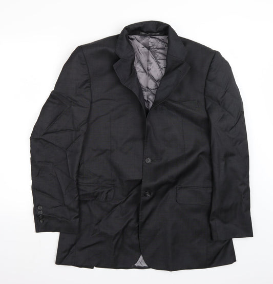 Paul Costelloe Mens Black   Jacket Suit Jacket Size 40