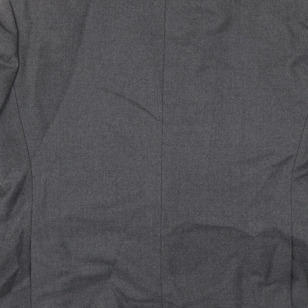 Preworn Mens Grey   Jacket Suit Jacket Size 44