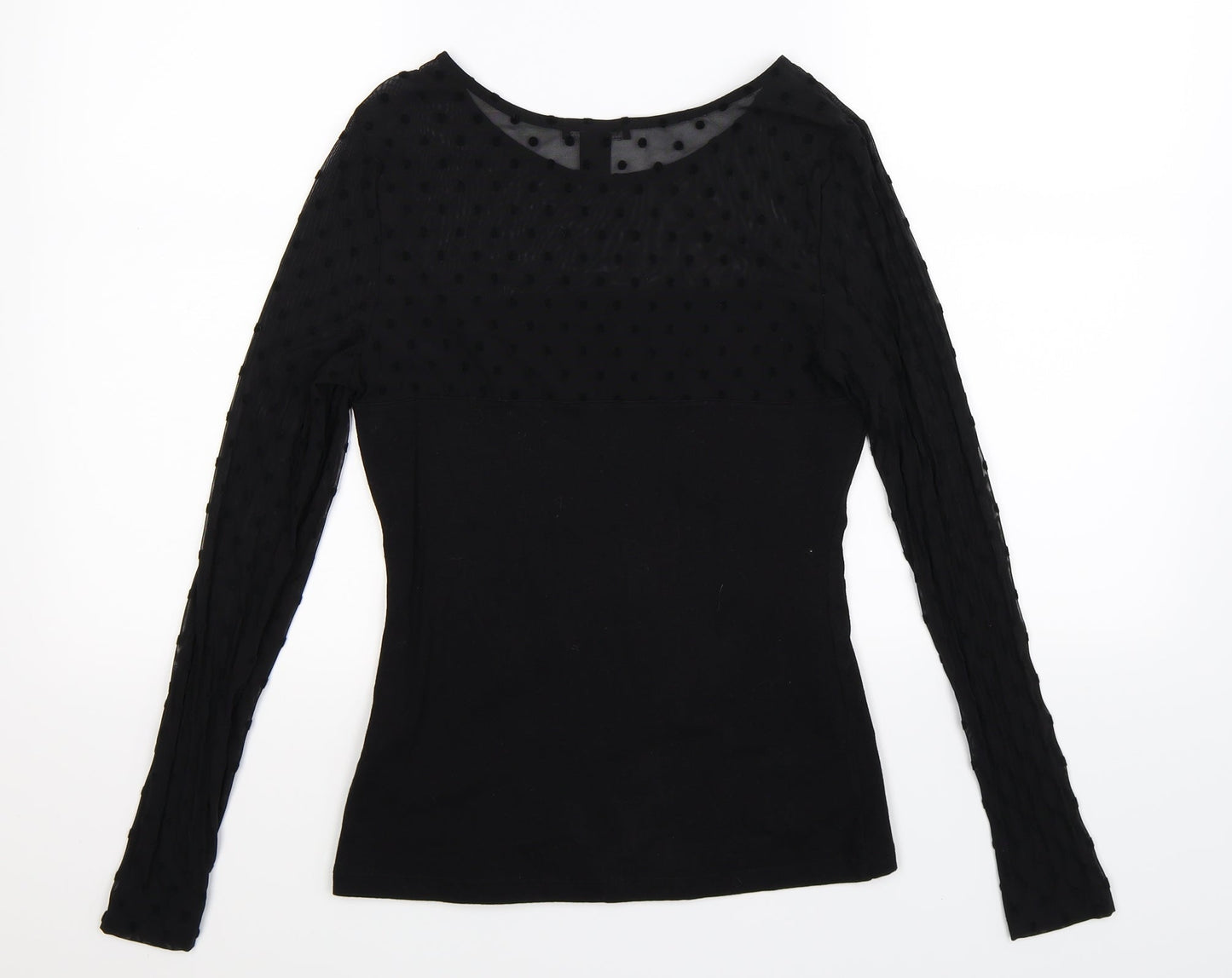 H&M Womens Black   Pullover Jumper Size S