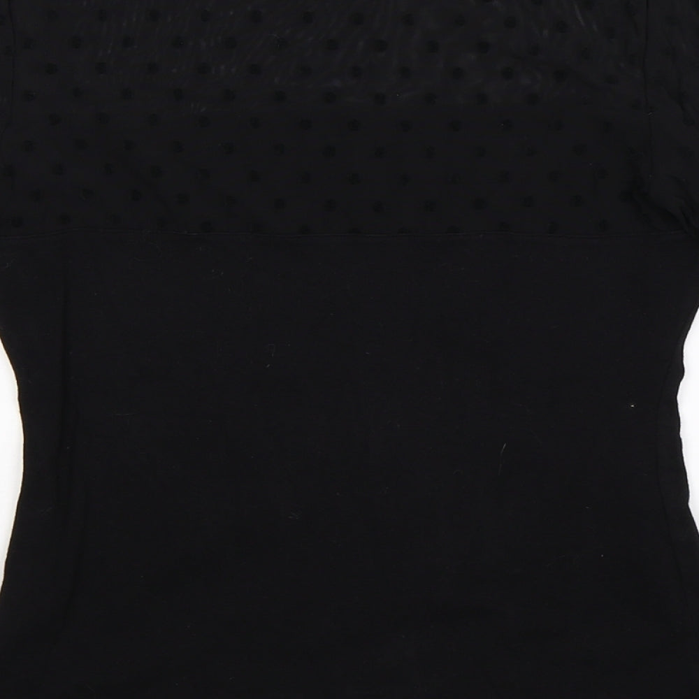 H&M Womens Black   Pullover Jumper Size S