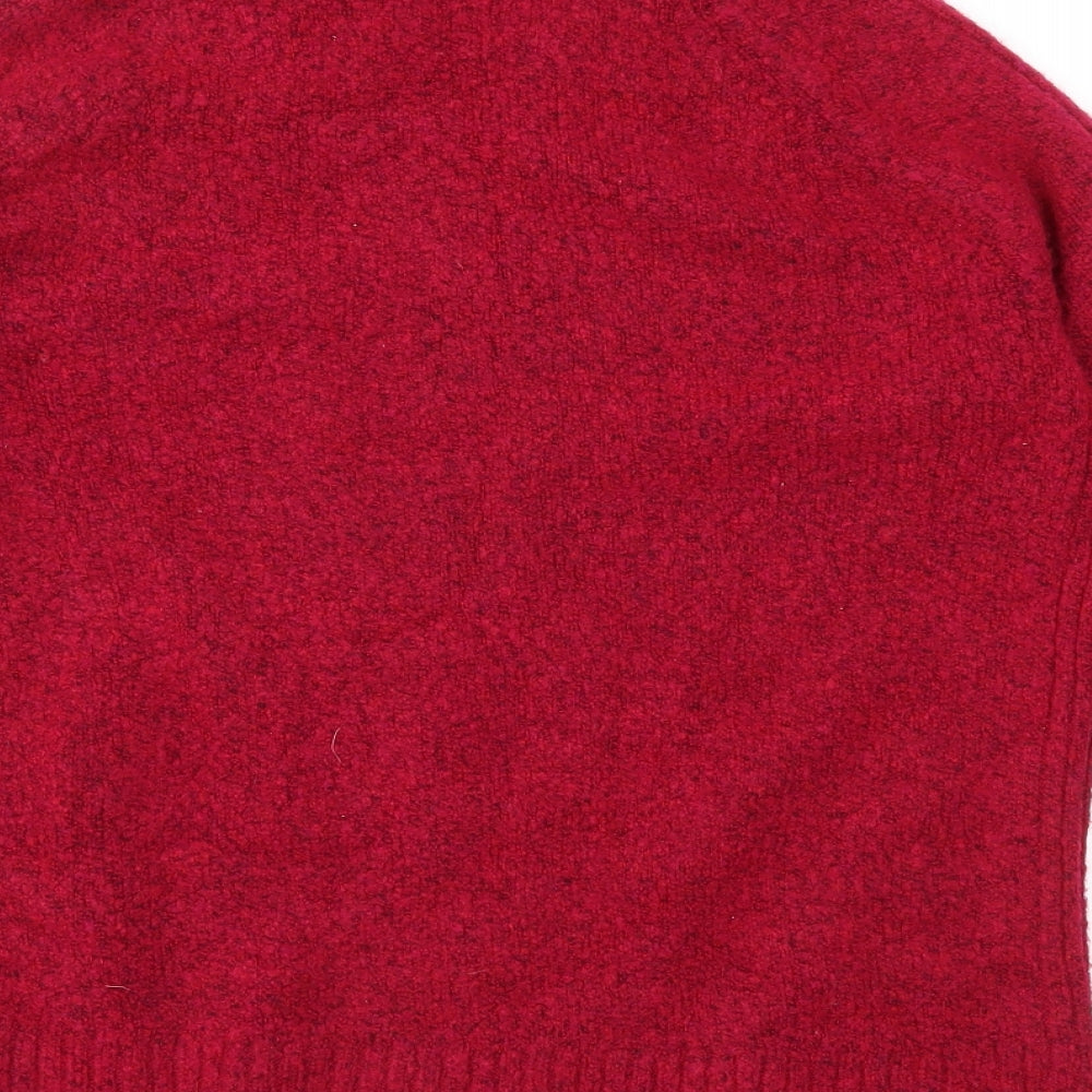 Marks and Spencer Womens Pink  Knit Pullover Jumper Size S