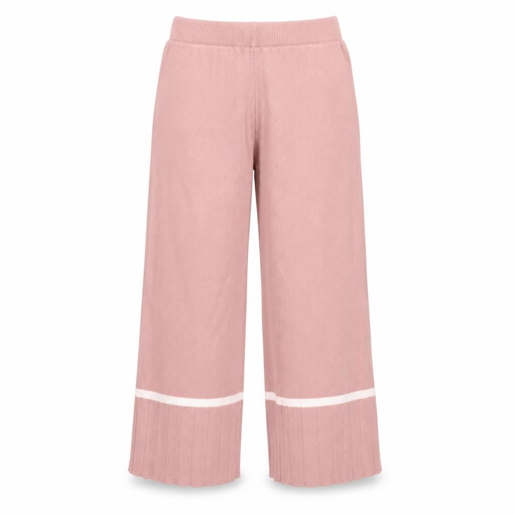 Front view of emily and me girls’ pink sweatpants, size 10, years